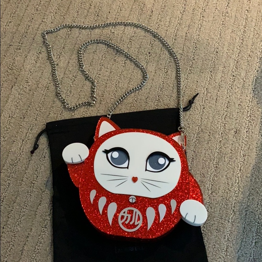 New Karl Lagerfeld Toyko Red Dragon Purse